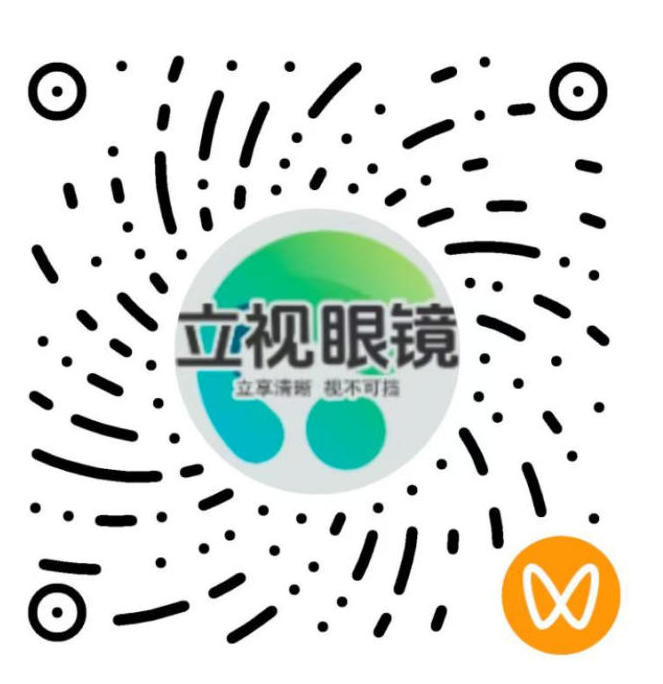 立视眼镜视频号二维码